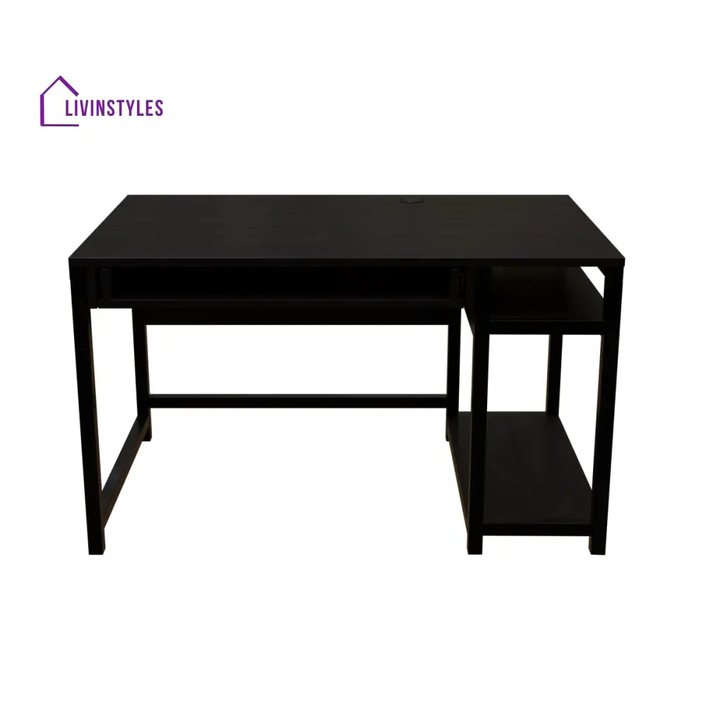 Carter Computer Table With Open Storage | Computer Table | Study Table for Home - Art & Drafting Tables