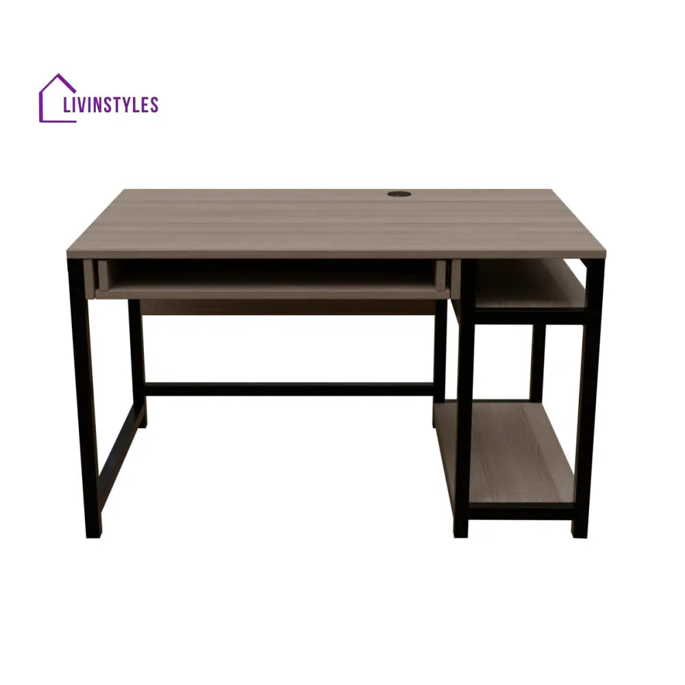 Carter Computer Table With Open Storage | Computer Table | Study Table for Home - Art & Drafting Tables