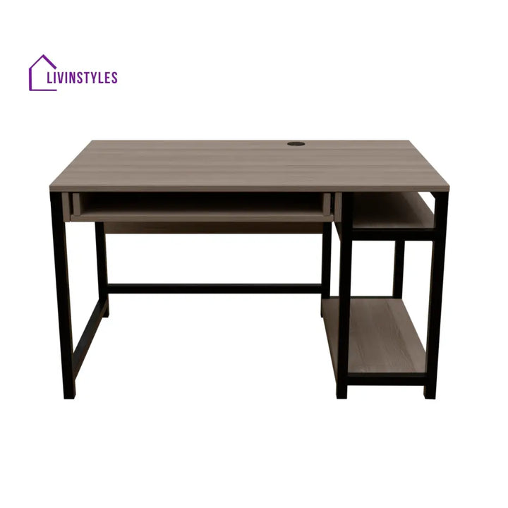 Carter Computer Table With Open Storage | Computer Table | Study Table for Home - Art & Drafting Tables