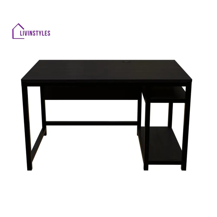 Carter Computer Table With Open Storage | Computer Table | Study Table for Home - Art & Drafting Tables