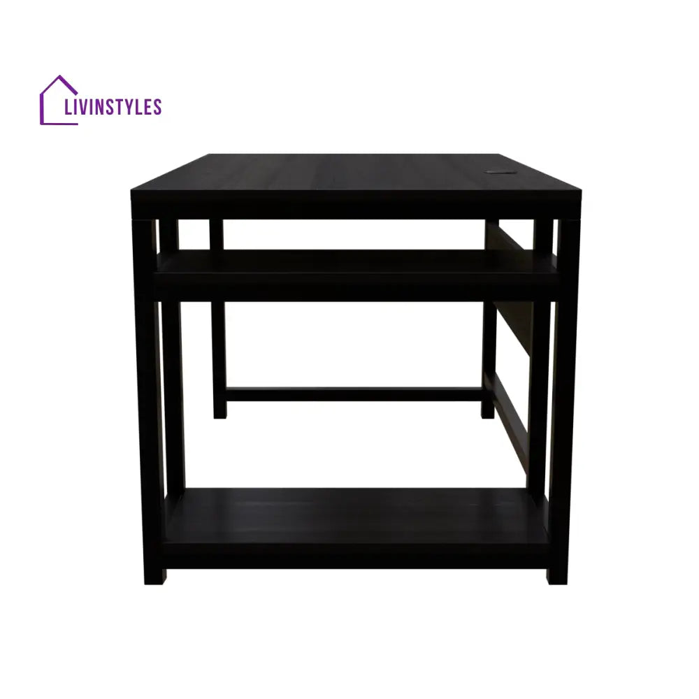 Carter Computer Table With Open Storage | Computer Table | Study Table for Home - Art & Drafting Tables