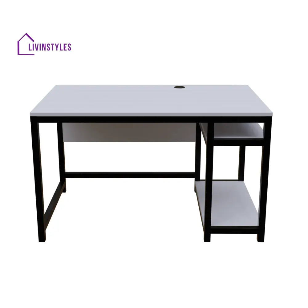 Carter Computer Table With Open Storage | Computer Table | Study Table for Home - Art & Drafting Tables