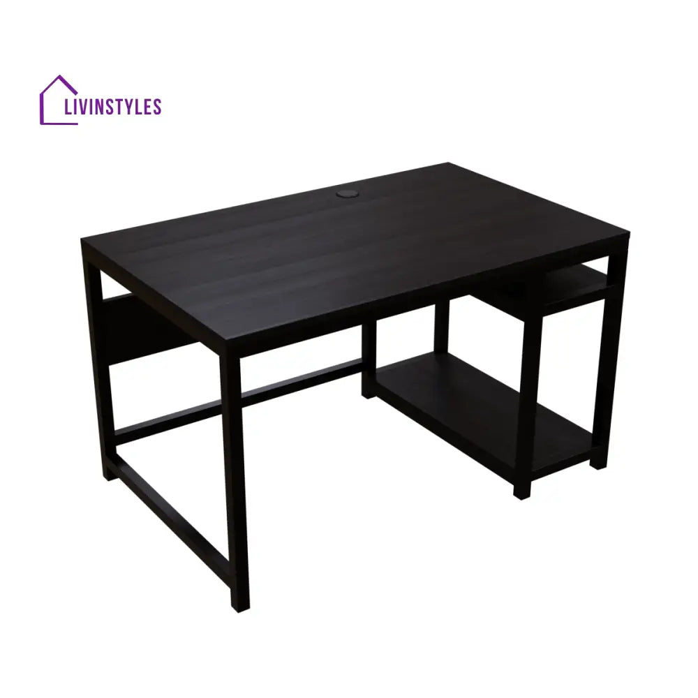 Carter Computer Table With Open Storage | Computer Table | Study Table for Home - Art & Drafting Tables