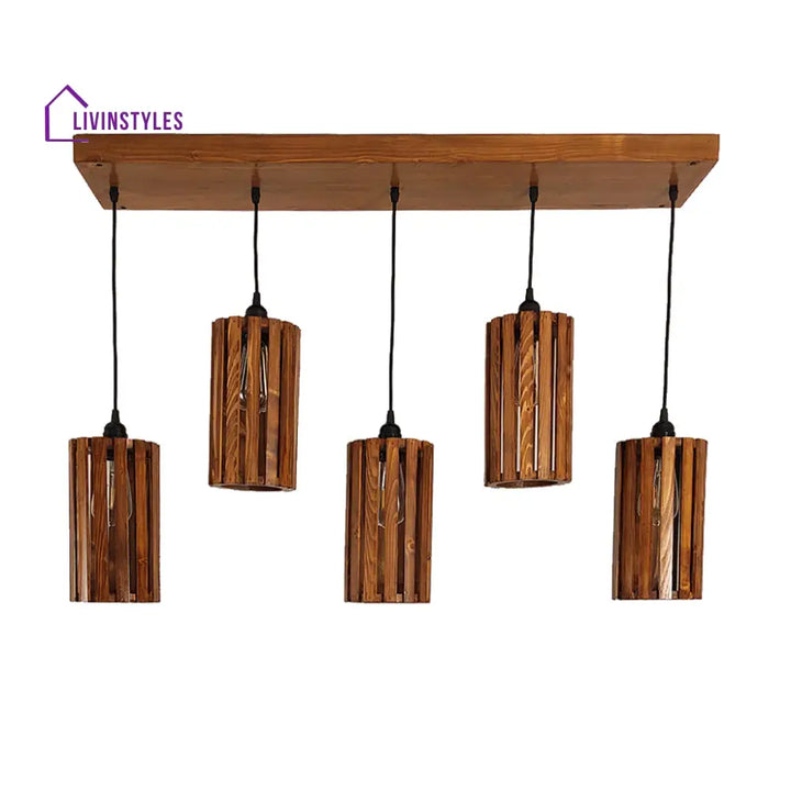 Casa Brown 5 Series Hanging Lamp Lamps