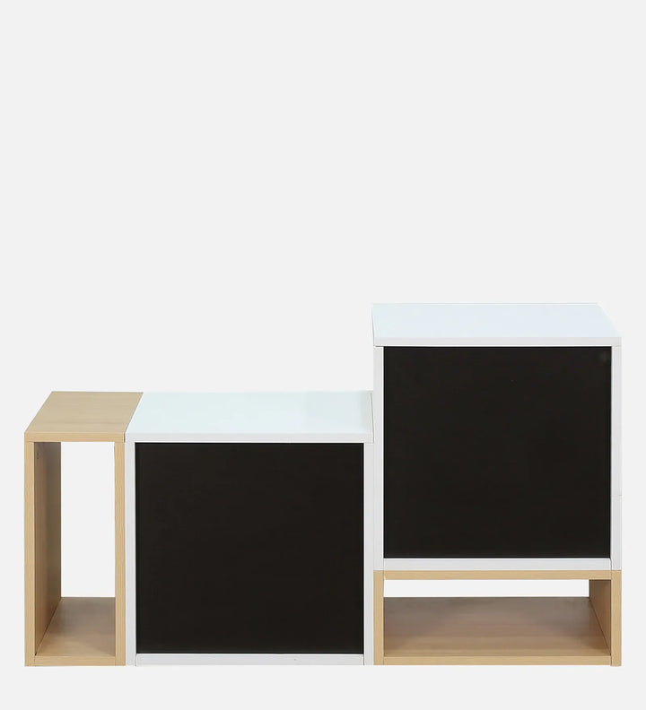 Modora Duo-Tone Premium EngineeredWood Shoe Cabinet
