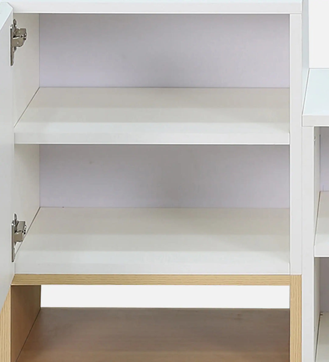 Modora Duo-Tone Premium EngineeredWood Shoe Cabinet