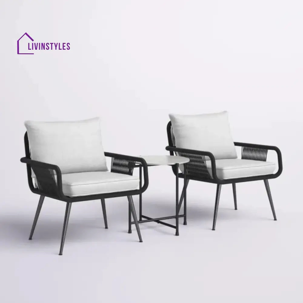 Catalina 3-Piece Rope Patio Set - Perfect for Outdoor Entertaining - Patio Set