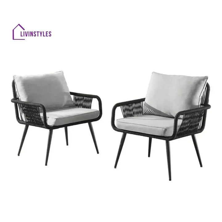 Catalina 3-Piece Rope Patio Set - Perfect for Outdoor Entertaining - Patio Set