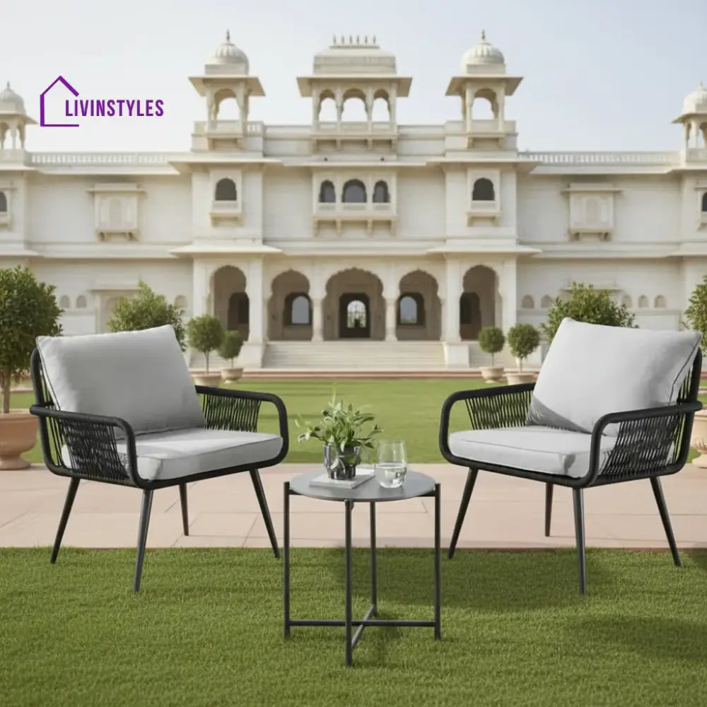 Catalina 3-Piece Rope Patio Set - Perfect for Outdoor Entertaining - Patio Set