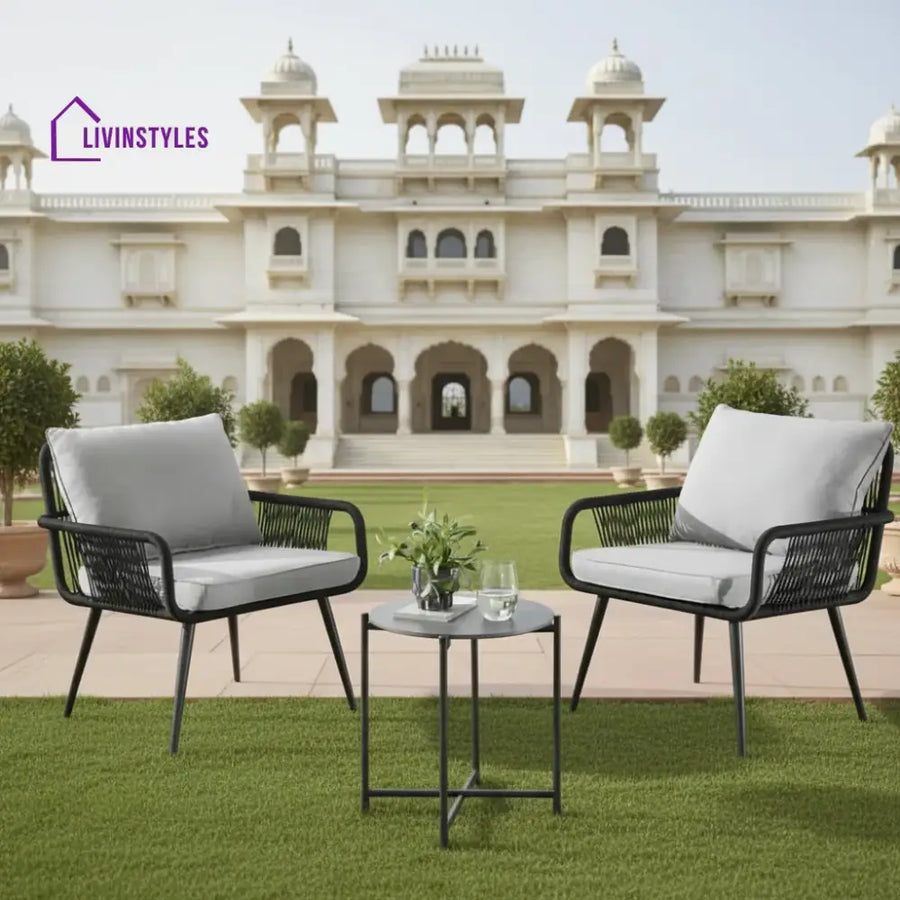 Catalina 3-Piece Rope Patio Set - Perfect for Outdoor Entertaining - Patio Set