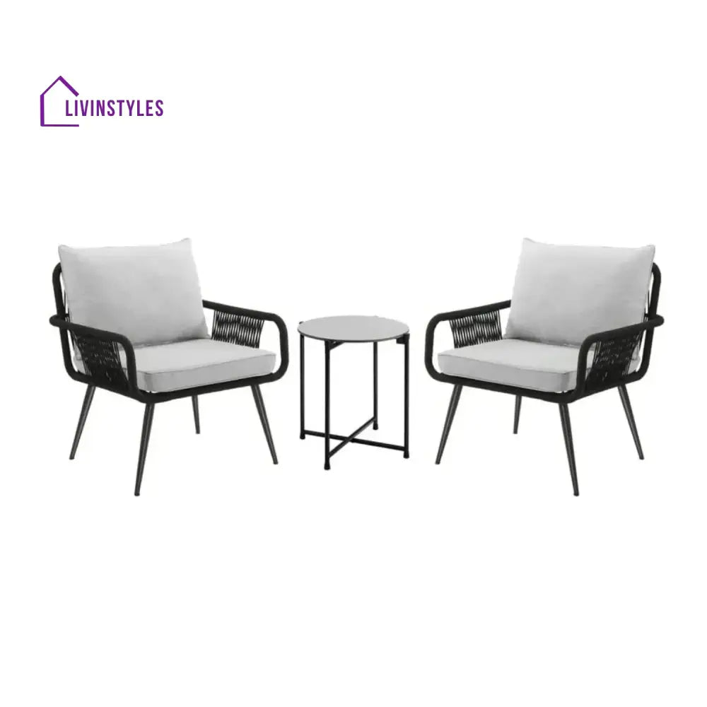 Catalina 3-Piece Rope Patio Set - Perfect for Outdoor Entertaining - Patio Set