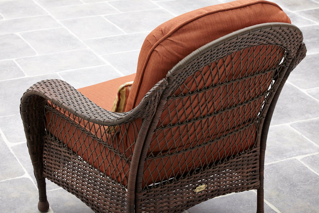 Dona Outdoor Sofa Set 2 Seater, 2 Single seater and 1 Center Table (Dark Brown)