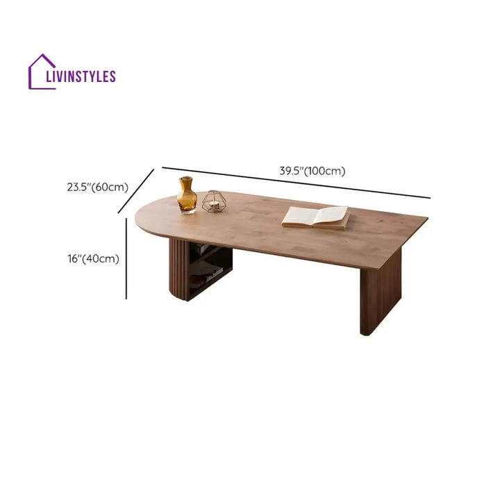Chahak Solid Wood Coffee Table for Living Room