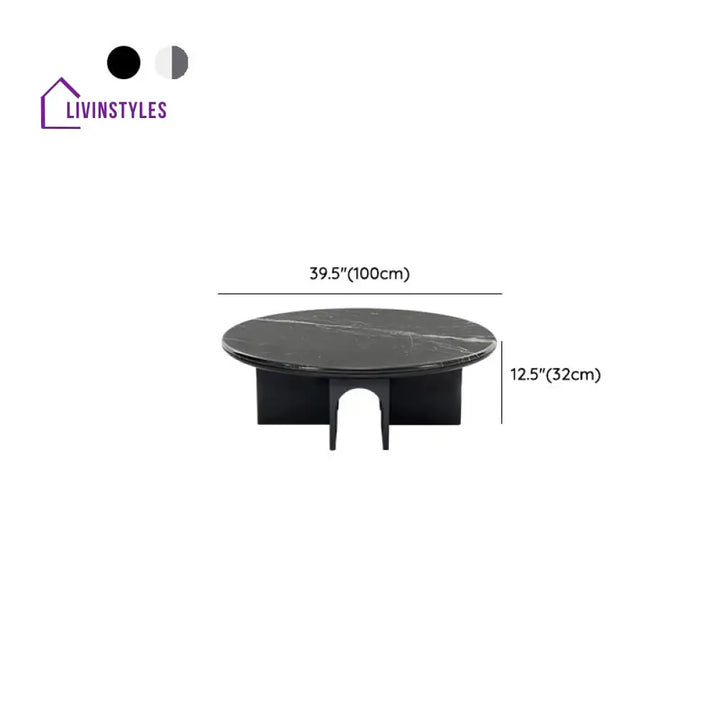 Chaitanya Stainless Steel Coffee Table for Living Room