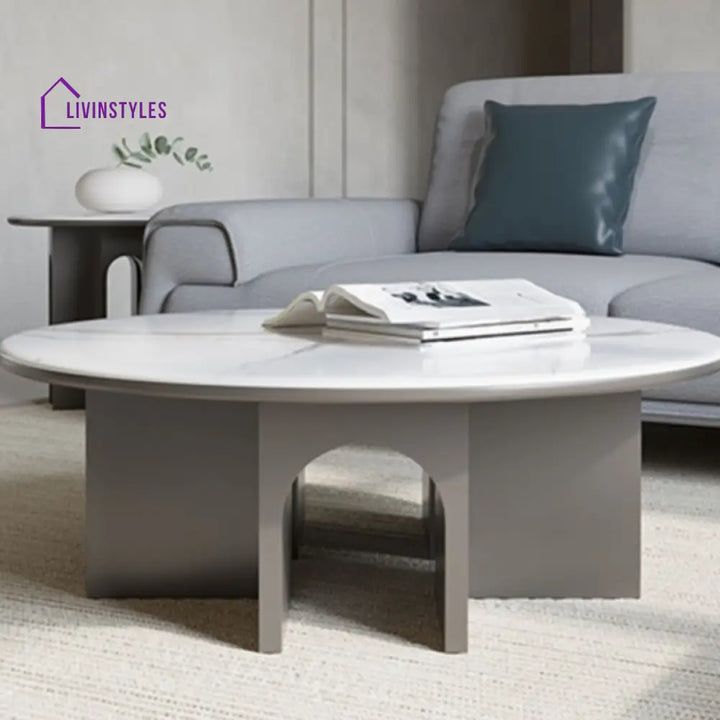 Chaitanya Stainless Steel Coffee Table for Living Room