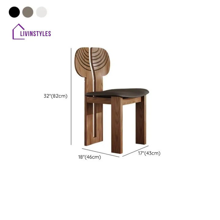 Chaitrali Wooden Dining Chair | Sheesham Wood