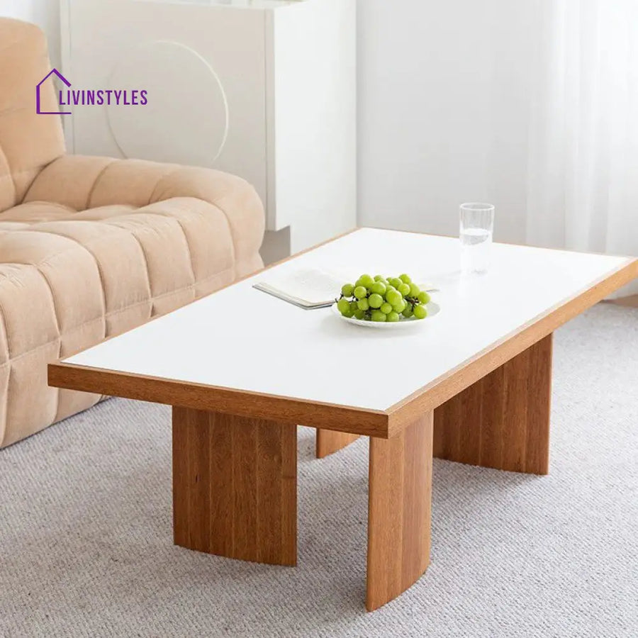 Charita Solid Wood Coffee Table for Living Room