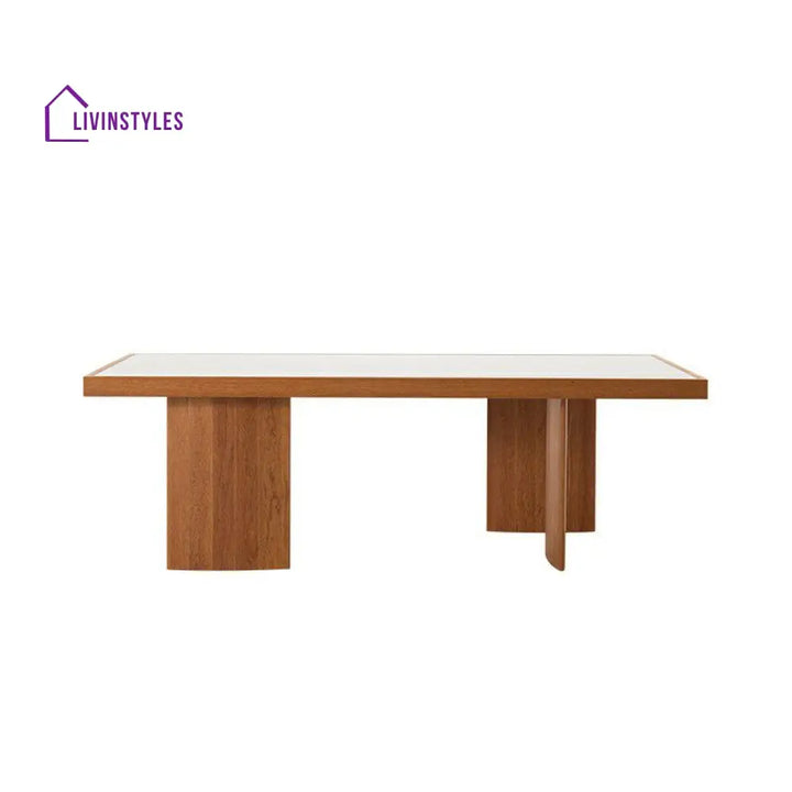 Charita Solid Wood Coffee Table for Living Room