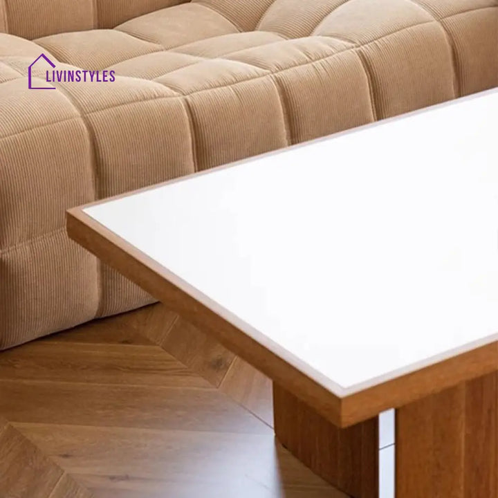 Charita Solid Wood Coffee Table for Living Room