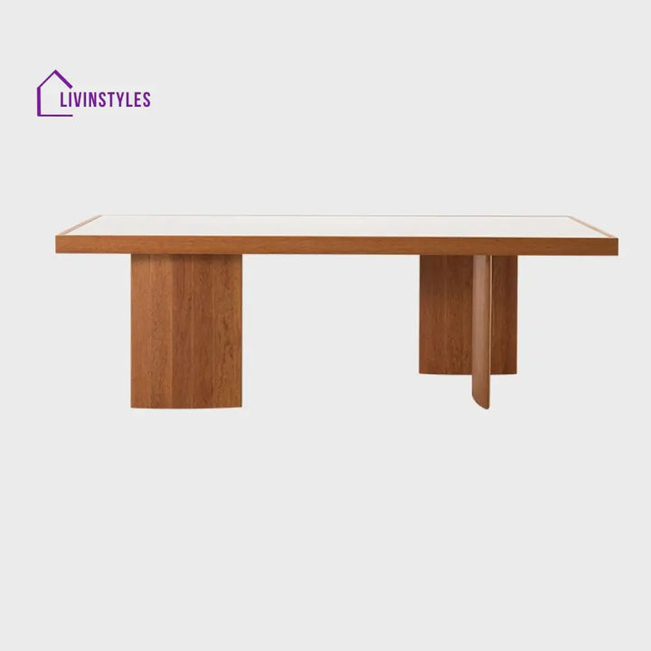 Charita Solid Wood Coffee Table for Living Room