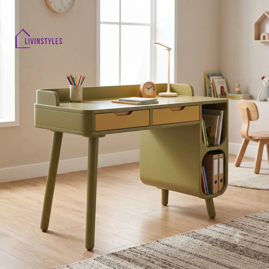Charitha Mango Wood Kids Study Table | Study Table for Kids