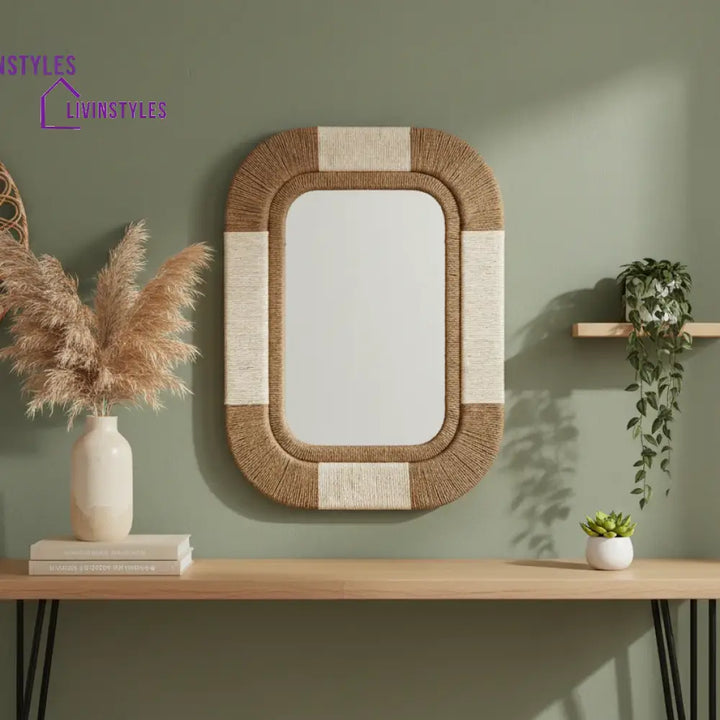 Santorini Wall Mirror - Furniture