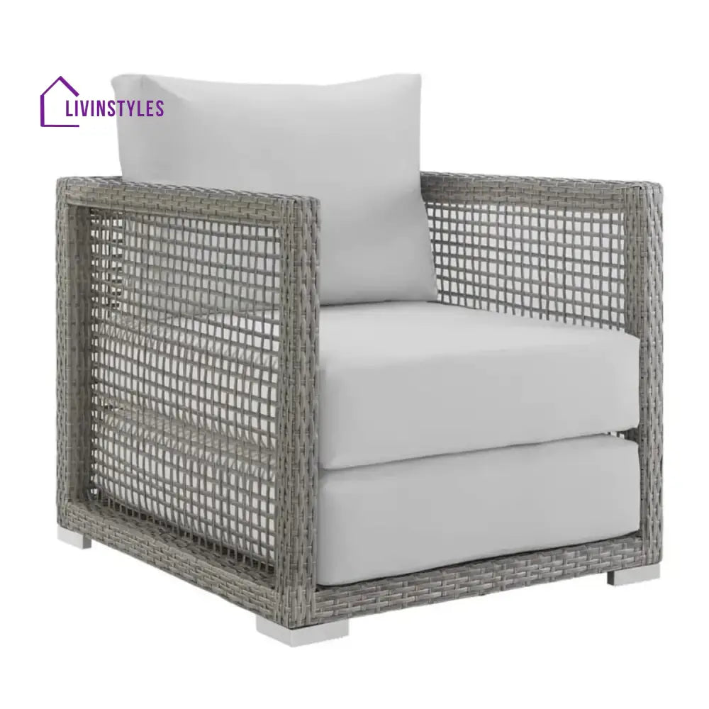Charmi Outdoor Wicker Woven 6 Pieces Sectional Patio Furniture Set - Sofa Set