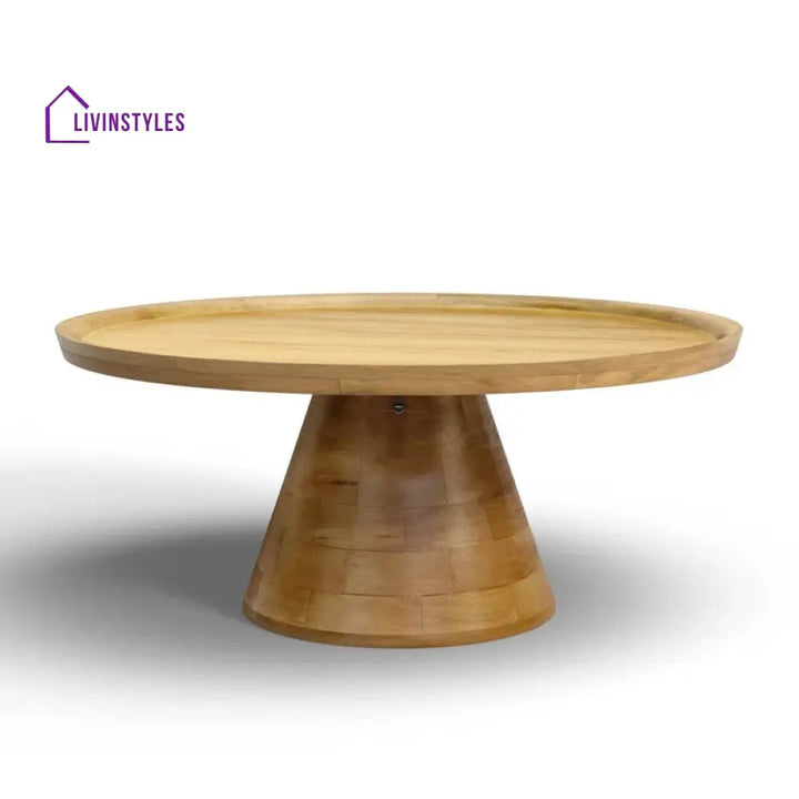 Charu Solid Wood Coffee Table for Living Room