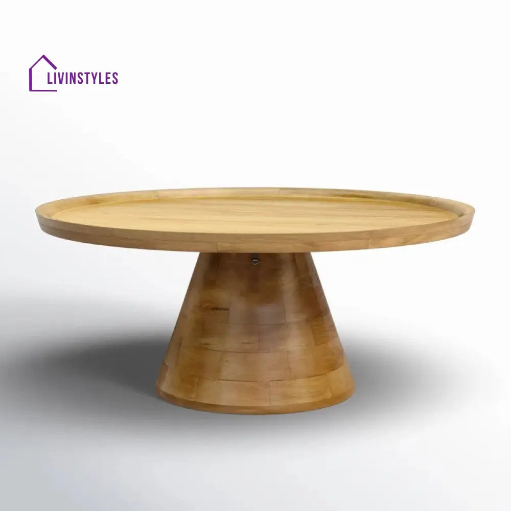 Charu Solid Wood Coffee Table for Living Room