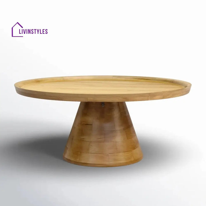 Charu Solid Wood Coffee Table for Living Room
