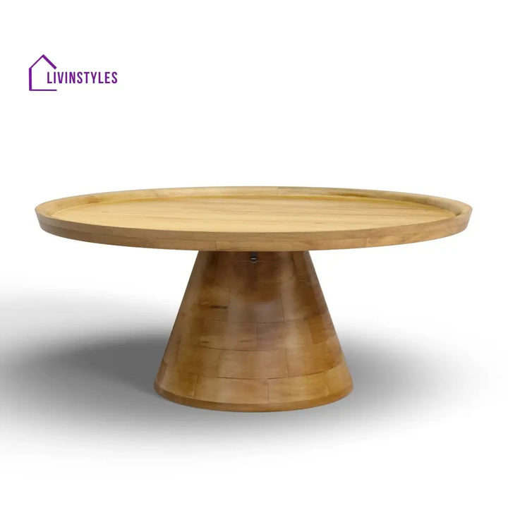 Charu Solid Wood Coffee Table for Living Room