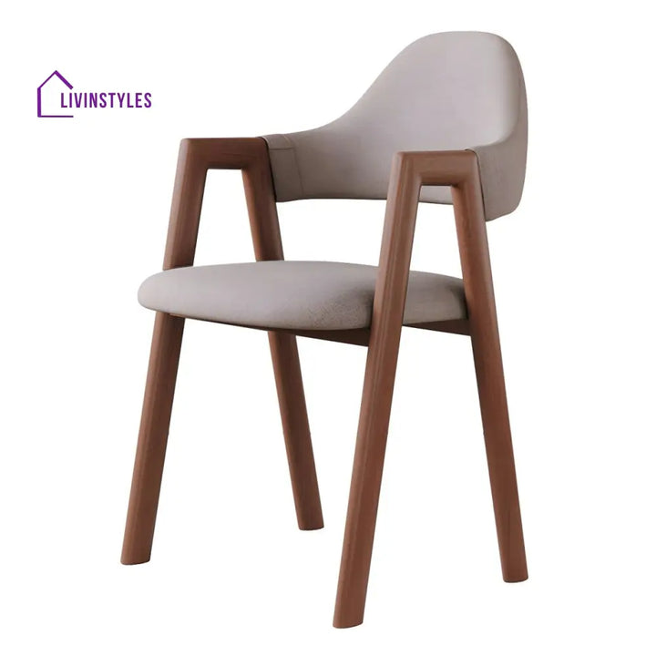 Charulata Wooden Dining Chair | Sheesham Wood - Single Chair