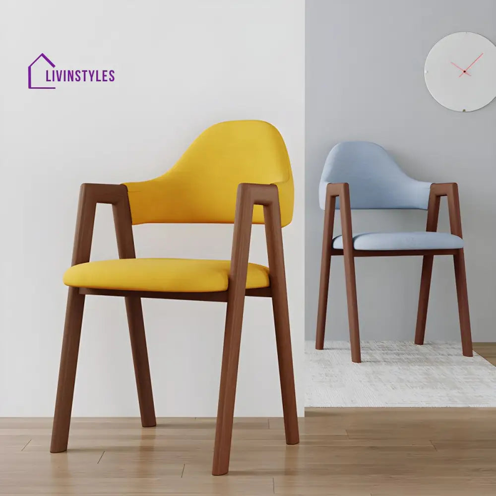 Charulata Wooden Dining Chair | Sheesham Wood - Single Chair