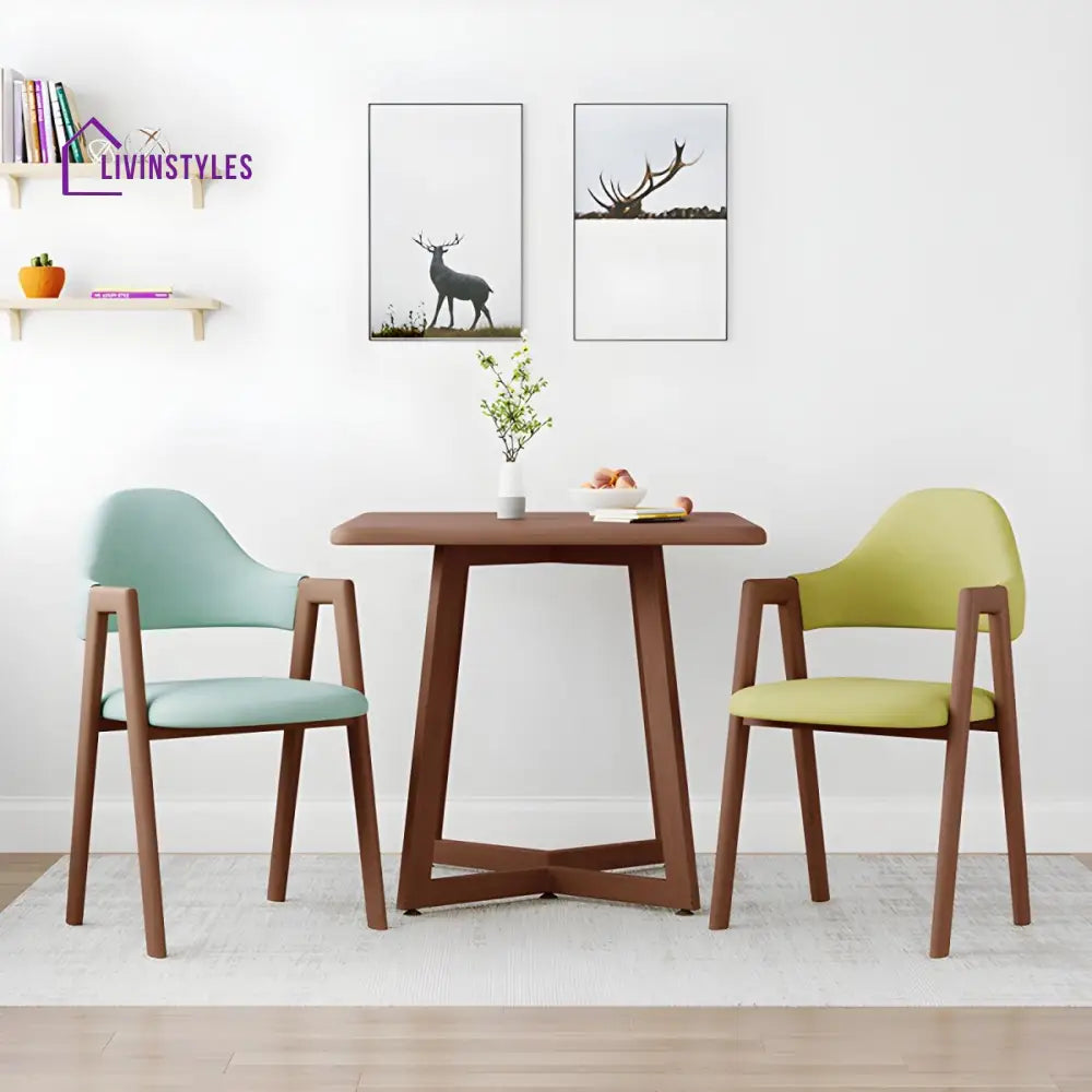 Charulata Wooden Dining Chair | Sheesham Wood - Single Chair