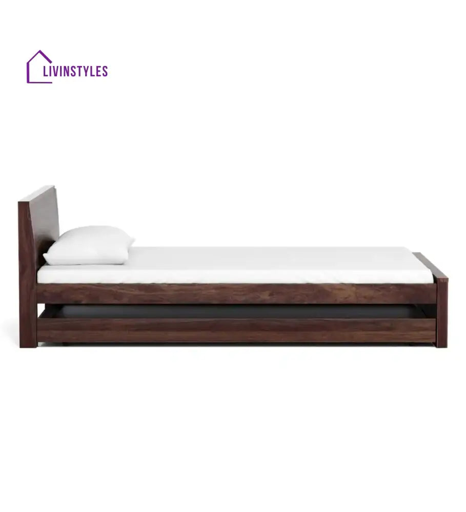 Acro Solid Sheesham Wood Single Bed Bedroom Furniture Sets