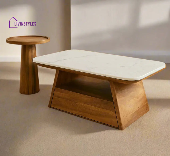 Charvi Spectra Wooden Nesting Centre Tables Centre Tables
