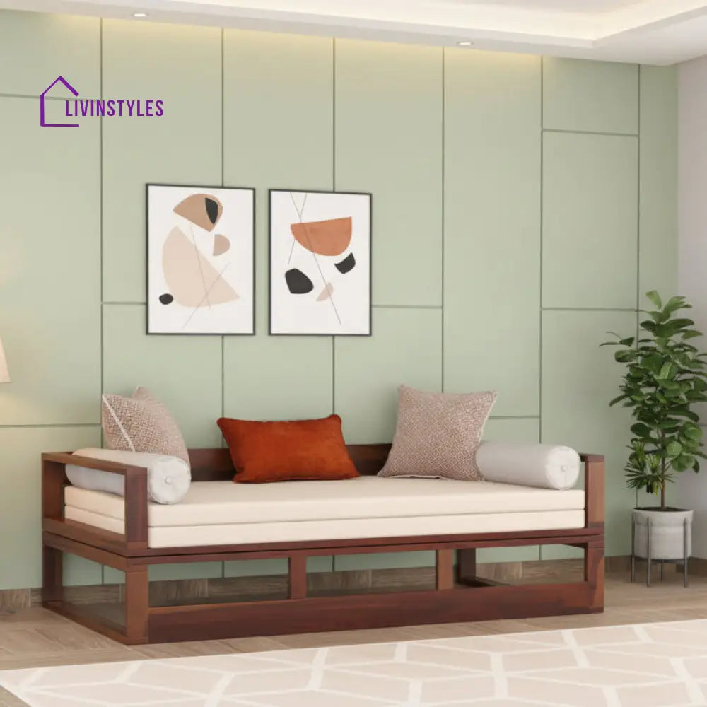 Chauanh Sheesham Wood Sofa Cum Bed King size