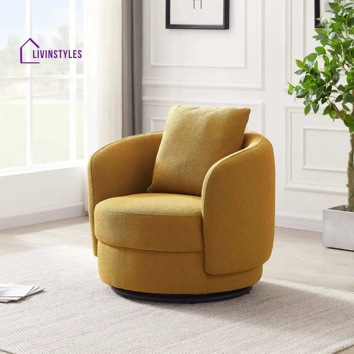 Chhavi 360 Rotating Living Room Chair