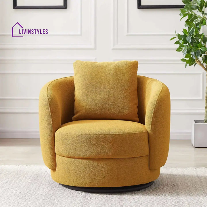 Chhavi 360 Rotating Living Room Chair