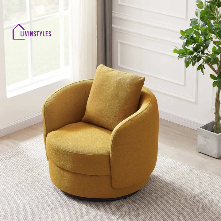 Chhavi 360 Rotating Living Room Chair