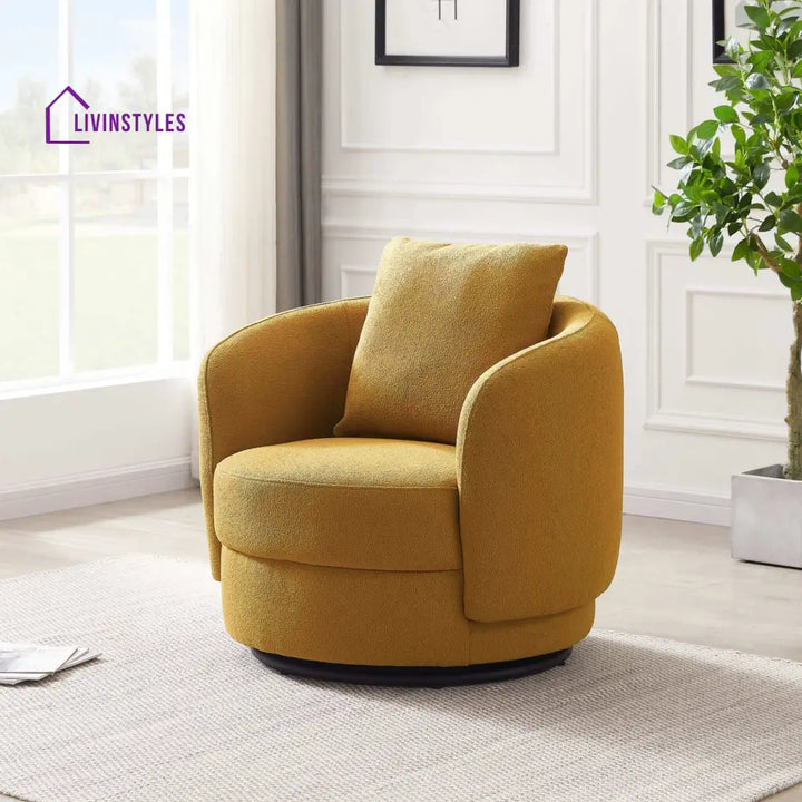 Chhavi 360 Rotating Living Room Chair