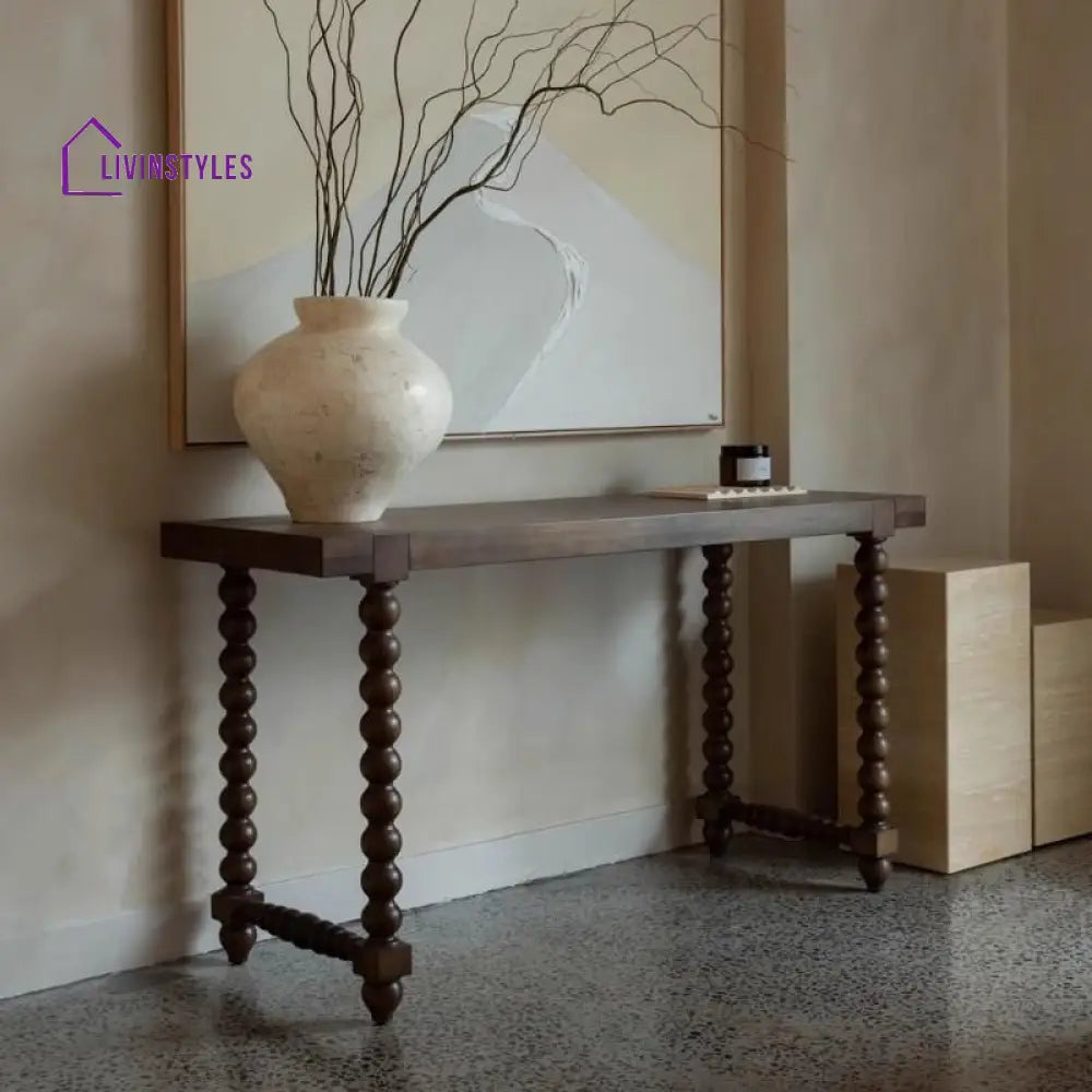 Chintan Wooden Living Room Console Table