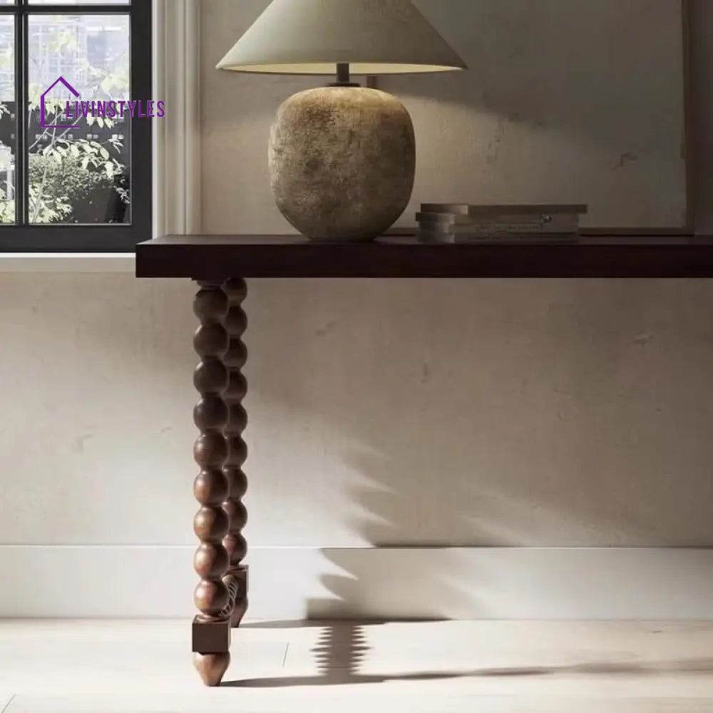 Chintan Wooden Living Room Console Table