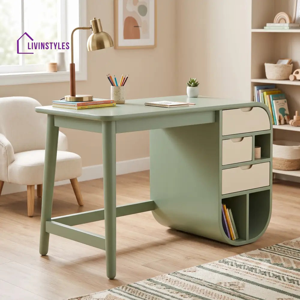 Chitra Mango Wood Kids Study Table | Study Table for Kids