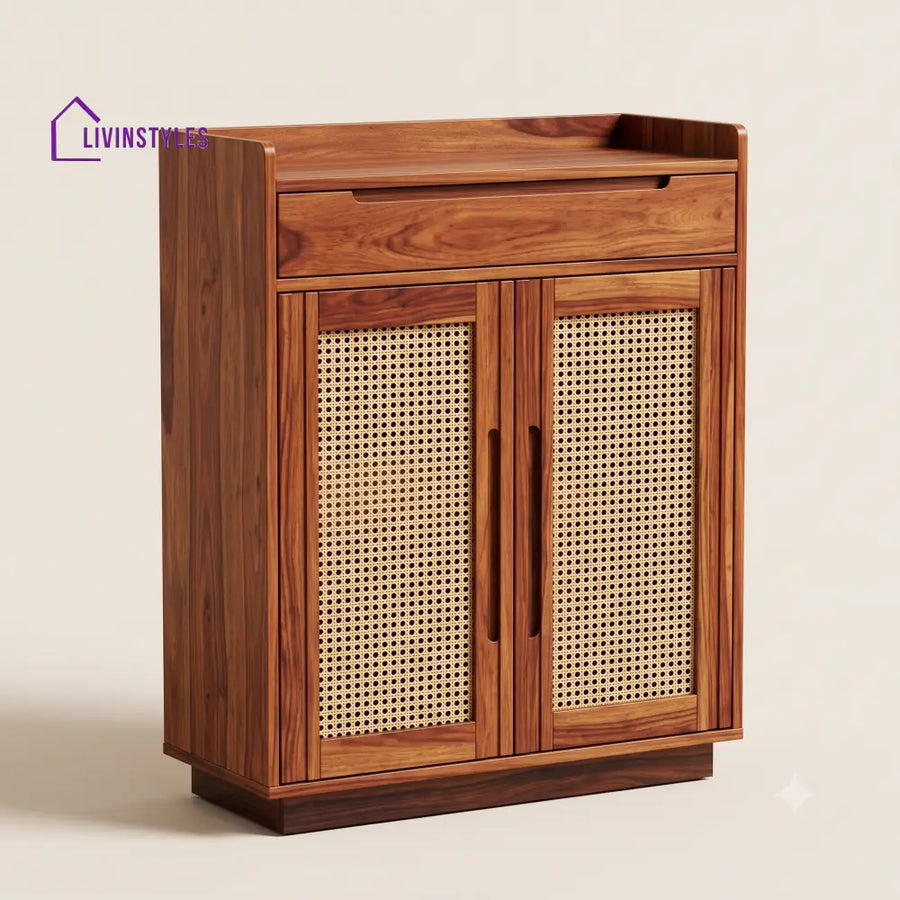 Chitra Wooden Shoe Rack for Home | Shoe Cabinet
