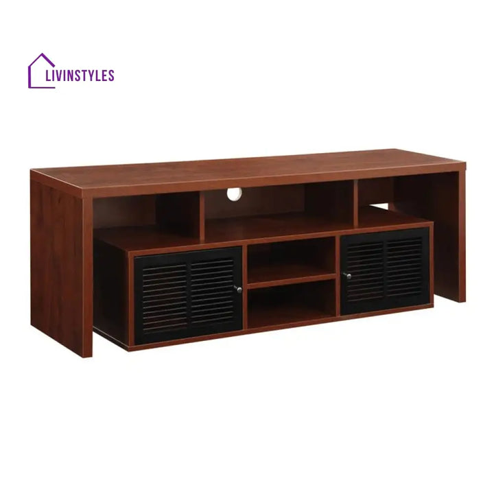 Claire Wooden Finish Tv Unit Stand for Living Room