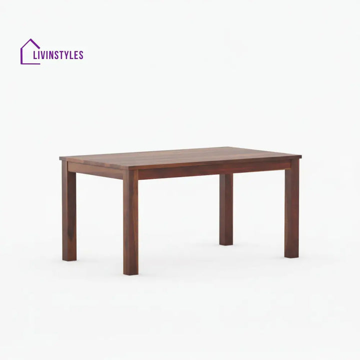 Claudia Sheesham Wood Dining Table Set