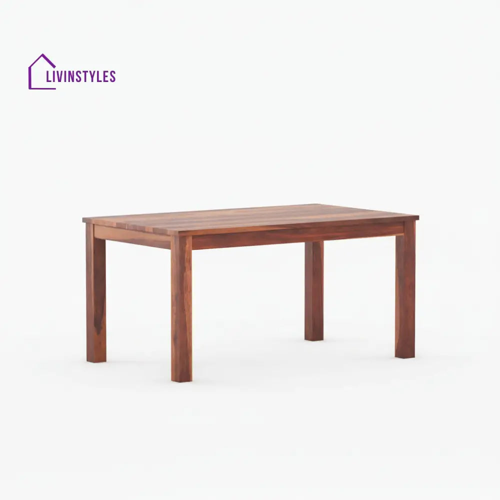 Claudia Sheesham Wood Dining Table Set