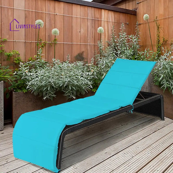 Claw Outdoor Swimming Poolside Lounger (Black) - Loungers