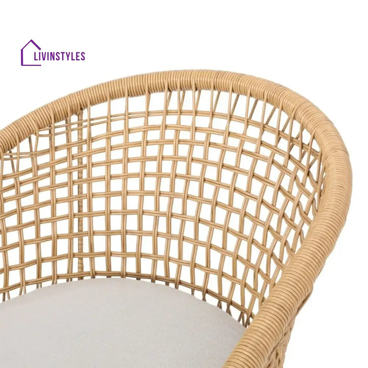 Clementine 3 Piece Garden Outdoor Rope Patio Set - Patio Set